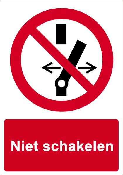Niet schakelen