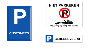 Parkeerborden